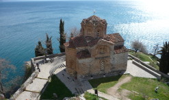Chrám sv. Jána na Kaneu a Ohridské jazero