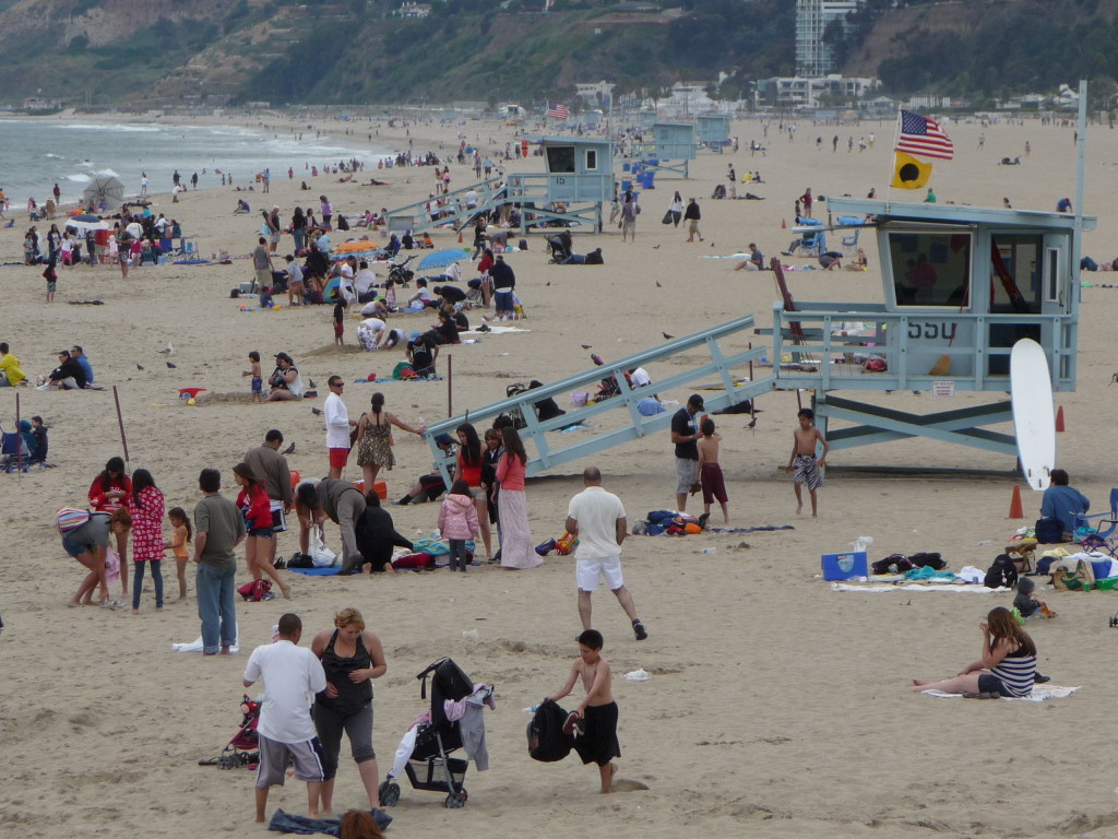 Pláž Santa Monica
