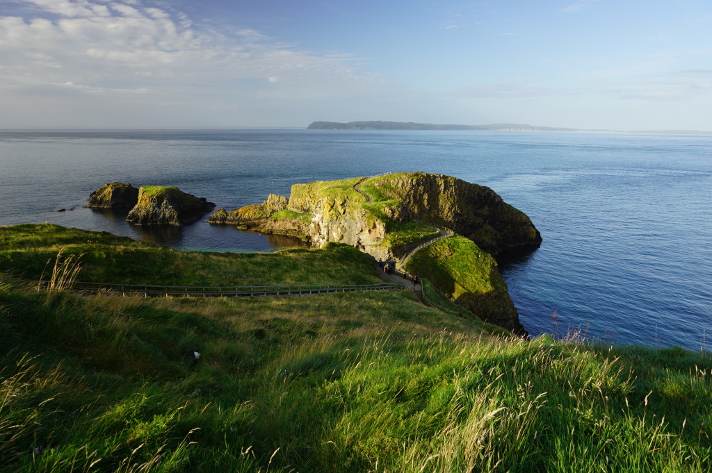 Ostrov Carrick-a-Rede v Severnom Írsku