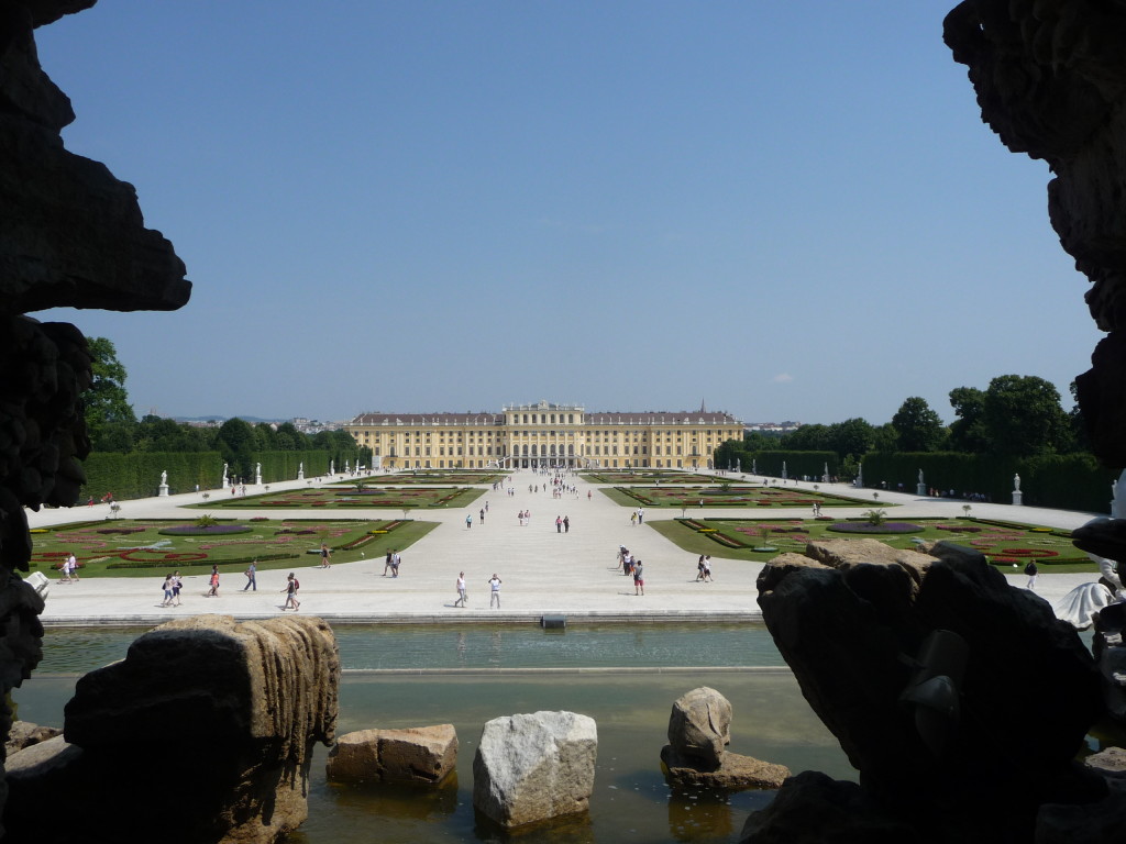 Zámok Schönbrunn vo Viedni