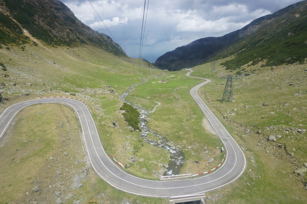 Rumunská horská cesta Transfăgărășan
