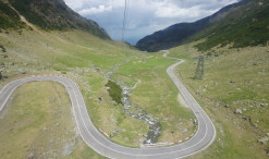 Rumunská horská cesta Transfăgărășan