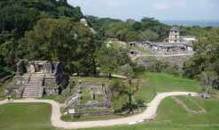 Ruiny mayského mesta Palenque