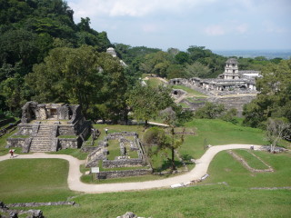 Ruiny mayského mesta Palenque