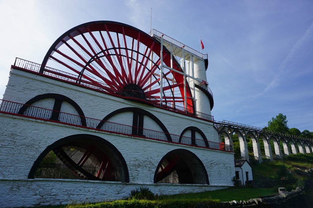 Laxey Wheel - najväčšie vodou poháňané koleso na svete