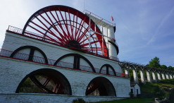 Laxey Wheel - najväčšie vodou poháňané koleso na svete