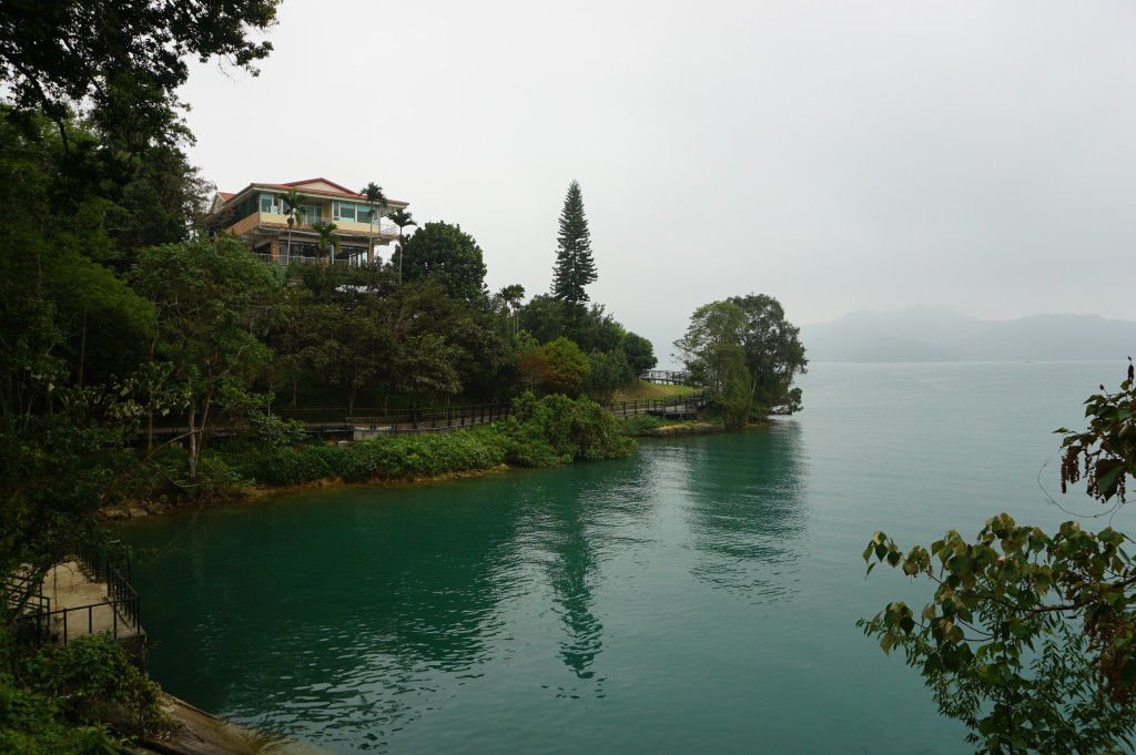 Jazero Sun Moon Lake na Taiwane