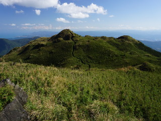 Pohľad z Mt. Qixing - najvyššieho vrcholku Národného parku Yangmingshan