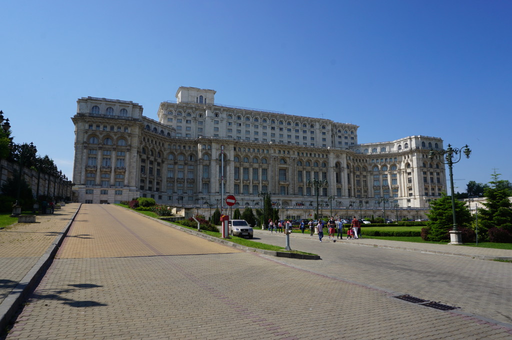 Rumunský parlament v Bukurešti